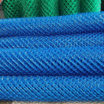 Blue PVC Coated Wire