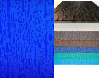 Polycarbonate Rain Drop Sheet